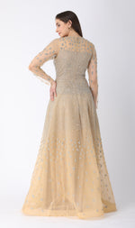 Load image into Gallery viewer, Beaded Aline Dress Beige
