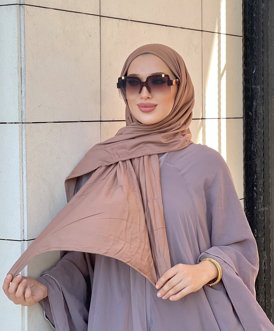 Jersey Hijab Camel