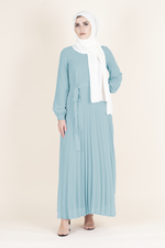 Load image into Gallery viewer, Lightblue Chiffon Dress
