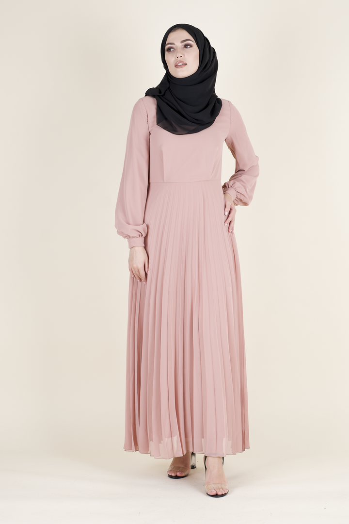 Samon Chiffon Dress