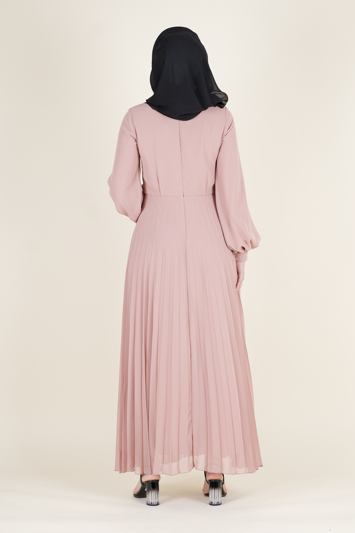 Samon Chiffon Dress