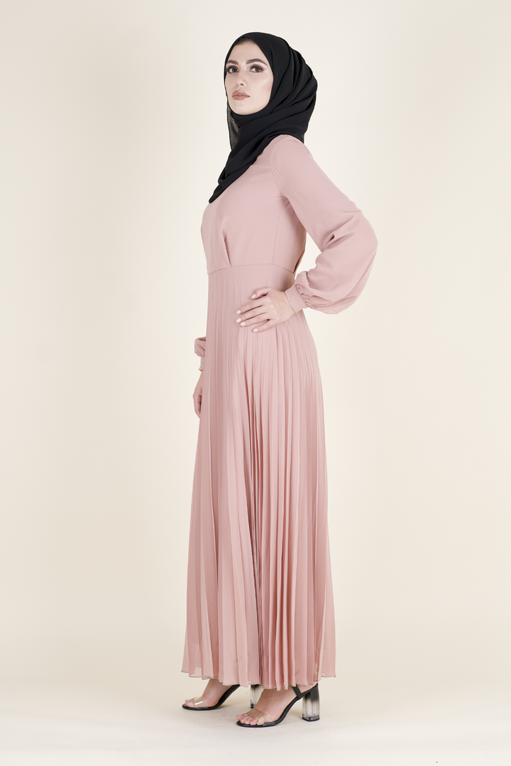 Samon Chiffon Dress